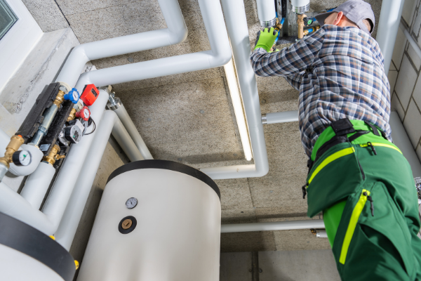 gas pipe installation