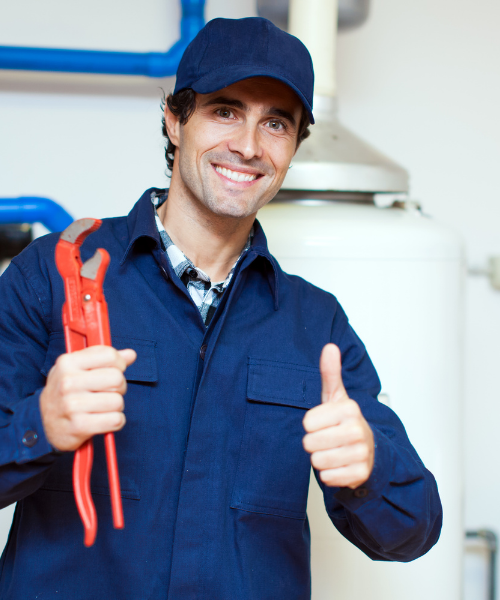 plumbing technician portrait